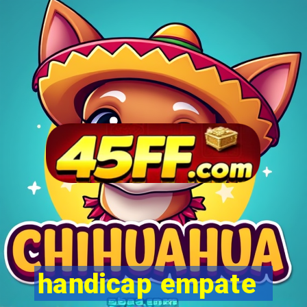 handicap empate -1 betano